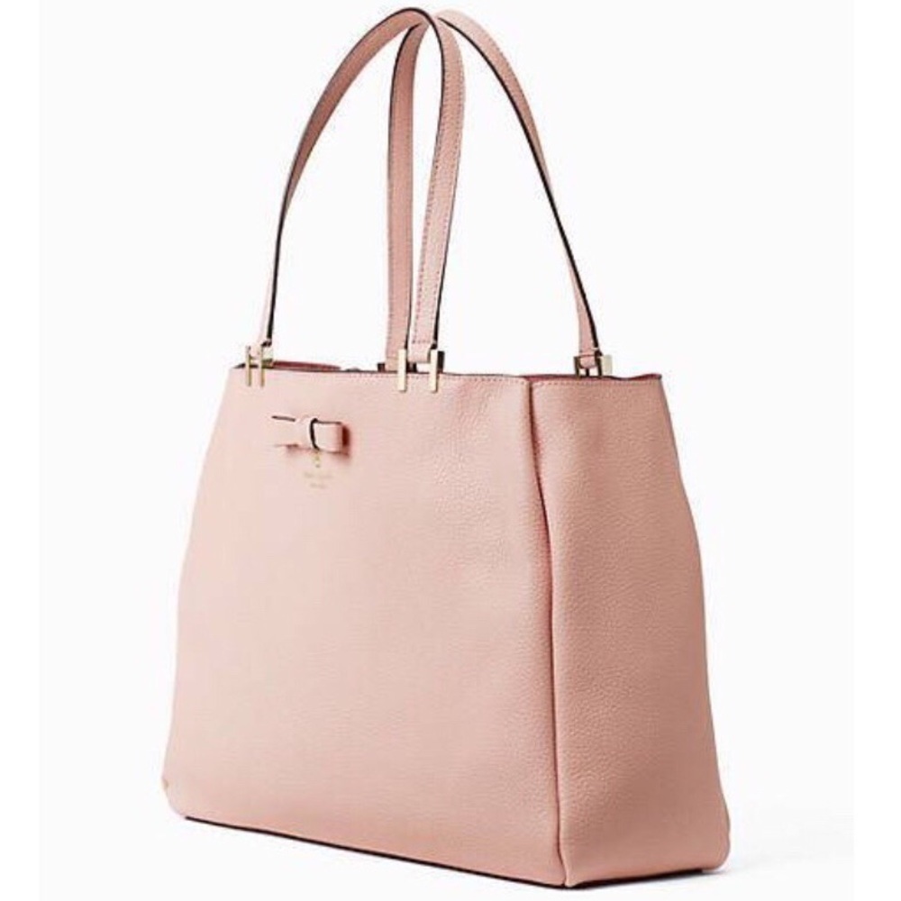 Kate Spade NWT Pink Leather Pershing Street Nell